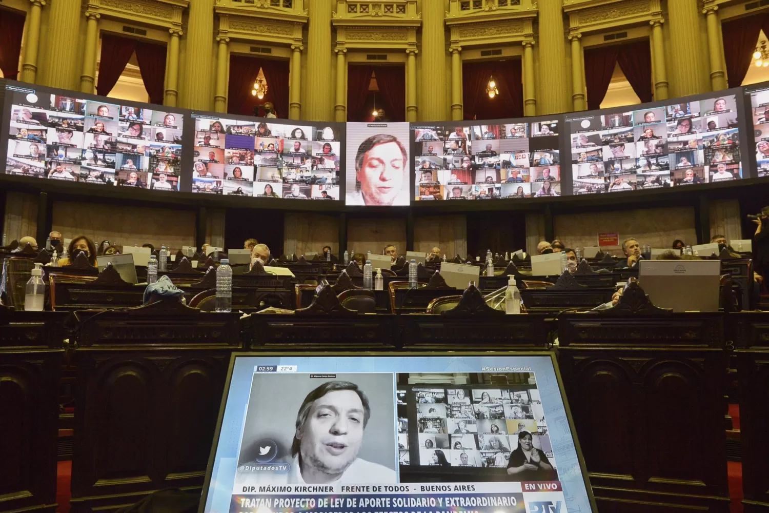 FOTO DE TWITTER / DIPUTADOS