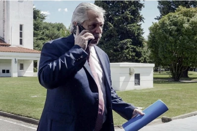 Alberto Fernández dio negativo y terminó el aislamiento preventivo