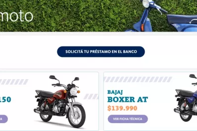 El cupo mensual para la compra de motos con créditos del Banco Nación se agotó en 72 horas