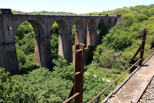 Reportaje fotográfico: el Viaducto El Saladillo es un cóctel de ingeniería, historia y aventura