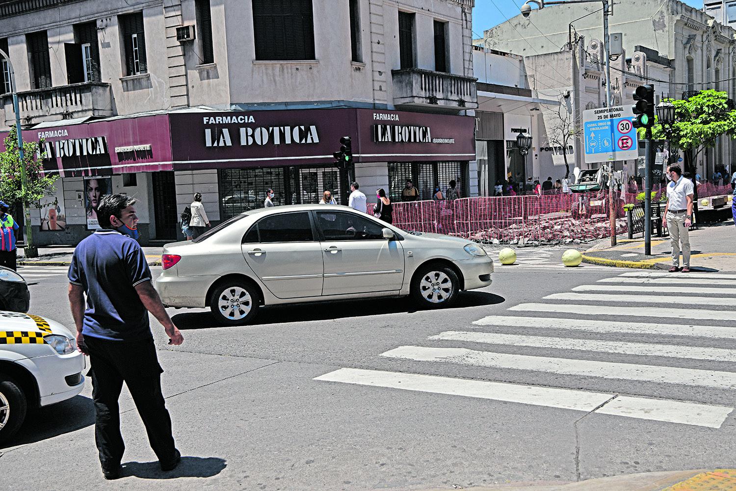 Semipeatonal de la 25: una obra esperada por los vecinos