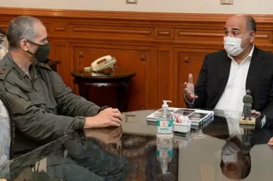 Manzur elogió la labor del saliente comandante de Gendarmería Guillermo Basso