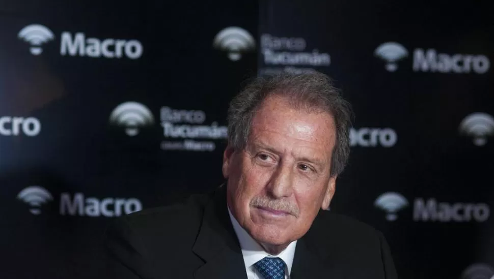 DESPEDIDA. El vicepresidente del banco Macro comunicó oficialmente el fallecimiento de Brito.