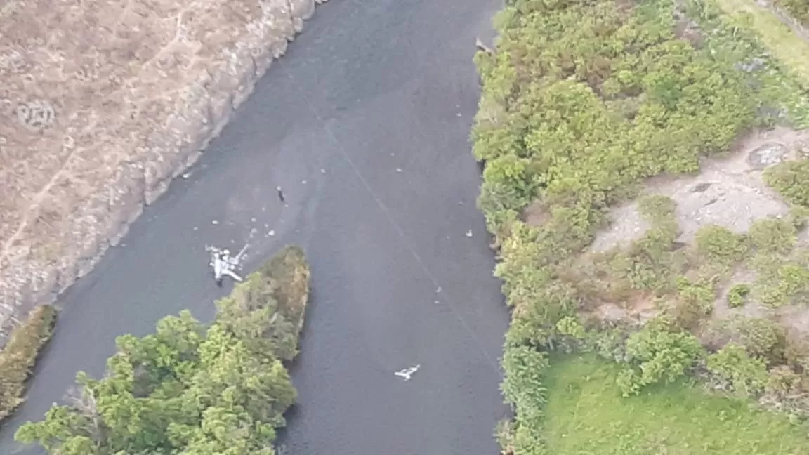 ACCIDENTE AÉREO. La muerte del empresario conmocionó la país.