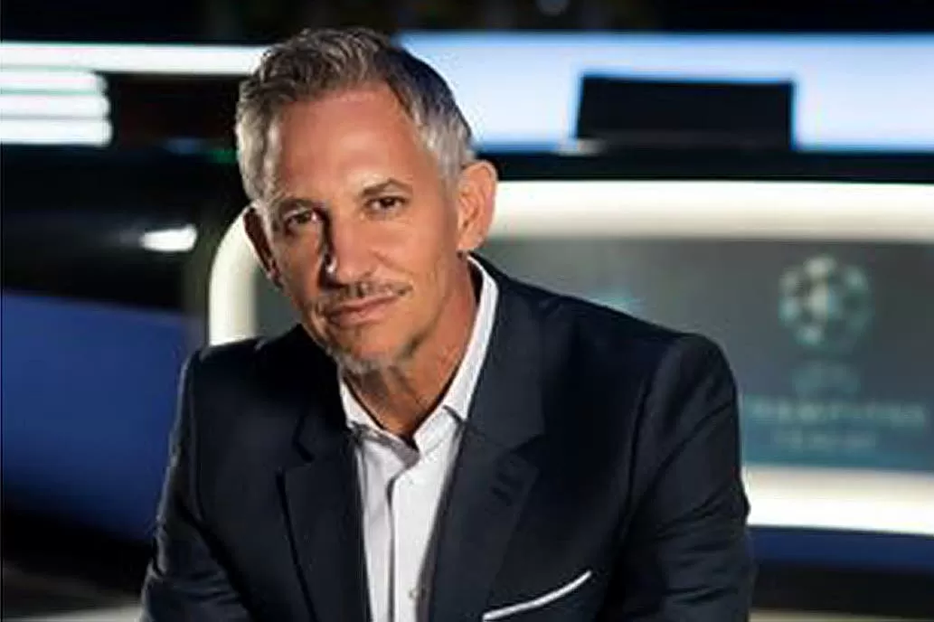 Gary Lineker, ex goleador inglés.