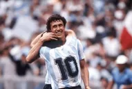 Jorge Valdano rompió en llanto durante una entrevista televisiva al referirse a su amigo