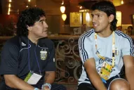 El mensaje del Kun Agüero a Maradona: nunca te vamos a olvidar
