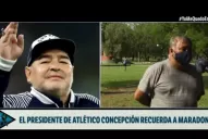 El presidente de Atlético Concepción recordó el paso de Maradona por Tucumán, hace 16 años