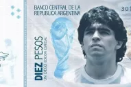 Encuesta: ¿te gustaría que se cree un billete con la cara de Diego Maradona?
