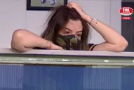 El llanto de Dalma en la dedicatoria de los jugadores de Boca a Maradona