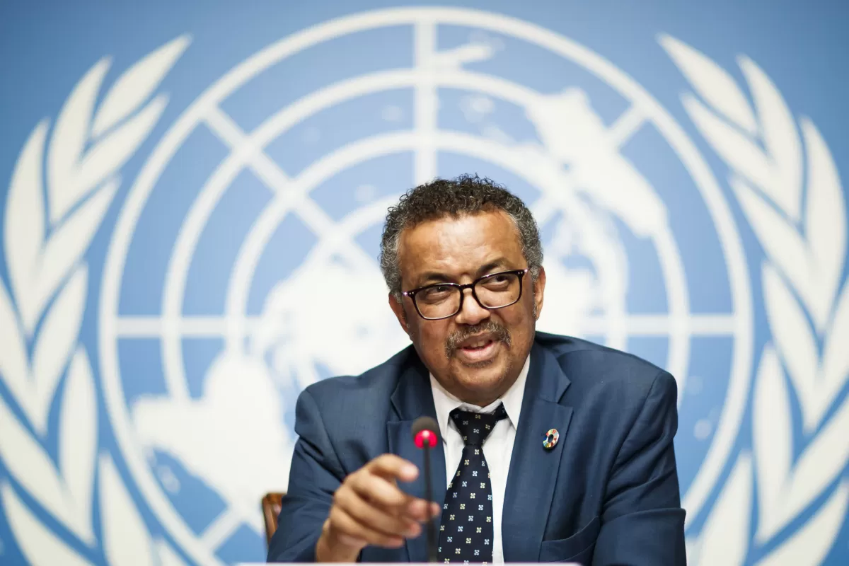 Tedros Adhanom Ghebreyesus.