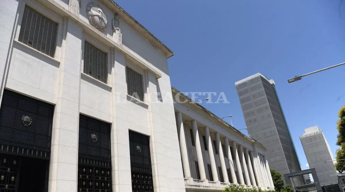 TRIBUNALES. El Palacio de Justicia de la Provincia de Tucumán. Foto: Archivo LA GACETA