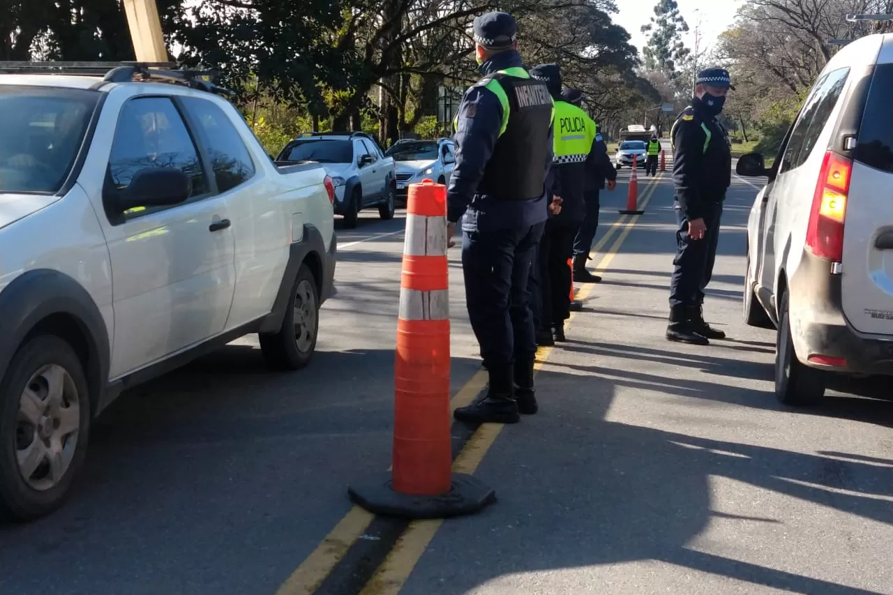 CONTROL VIAL. Foto: Ministerio de Seguridad de Tucumán