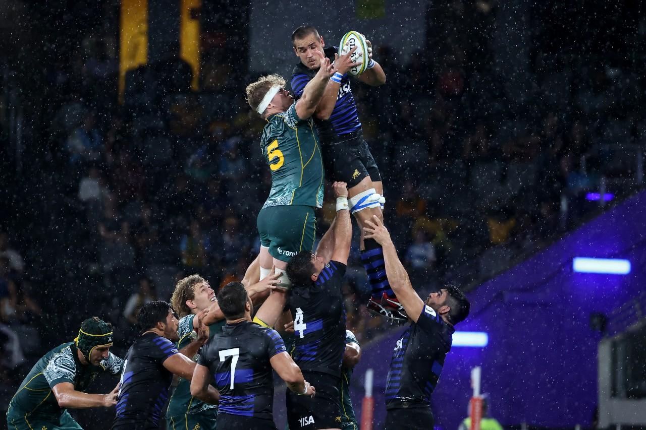 EN AUSTRALIA. Los Pumas empataron con los Wallabies. 