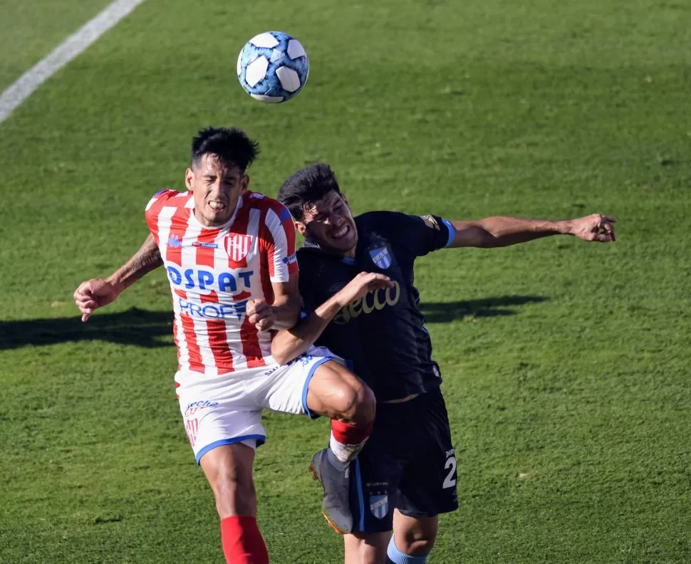 VOLVIÓ BIEN. Ortiz jugó su primer partido de titular tras contagiarse de covid-19 y lo hizo correctamente. 