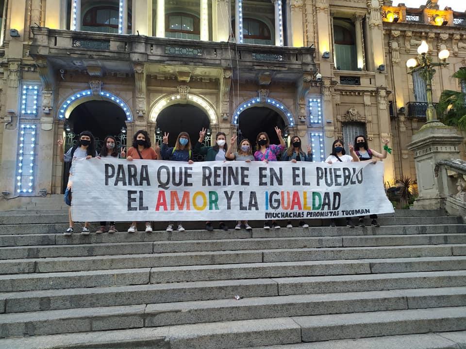 Foto Facebook, Muchachas Peronistas Tucumán