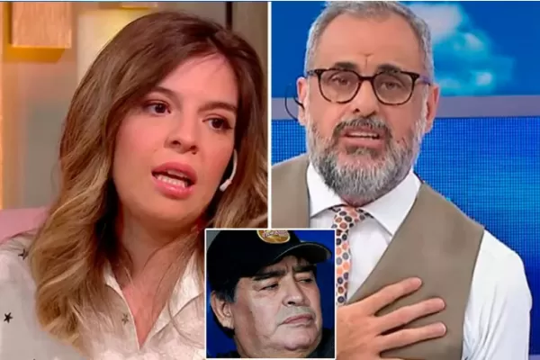 Dalma Maradona se enfureció con Jorge Rial por la difusión de viejos audios de su padre