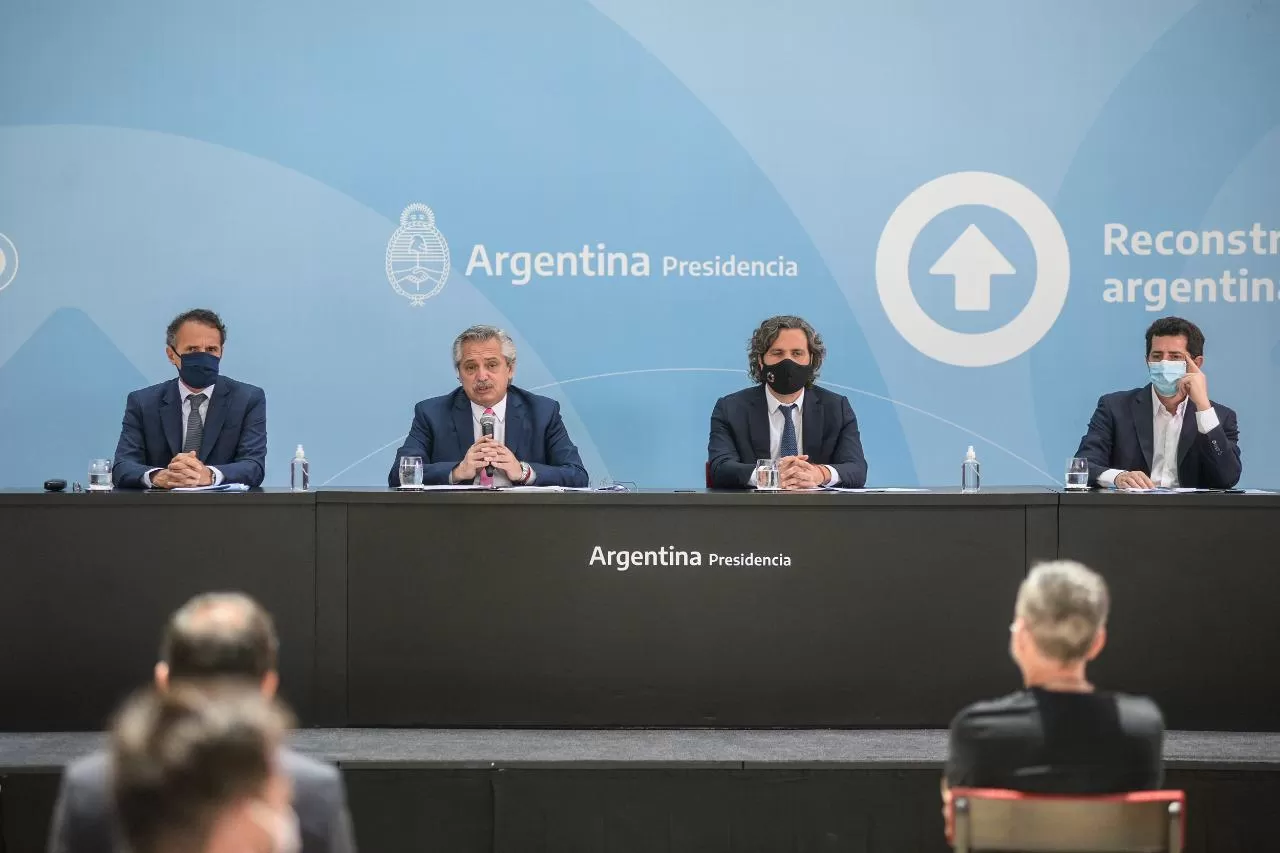 Alberto Fernández inauguró obras. 