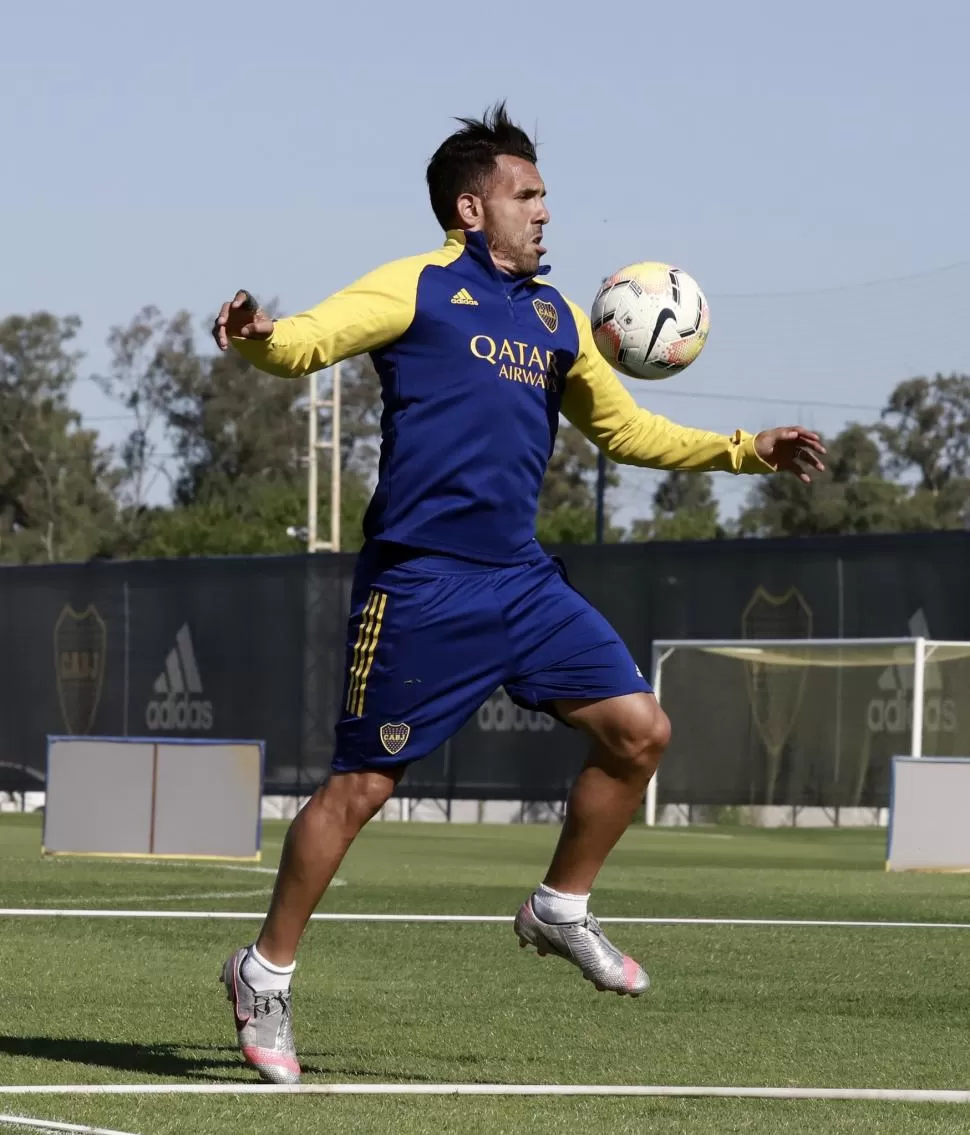 VUELVE. Tevez tuvo descanso frente a Talleres para estar fresco hoy. El capitán está en un gran momento. 