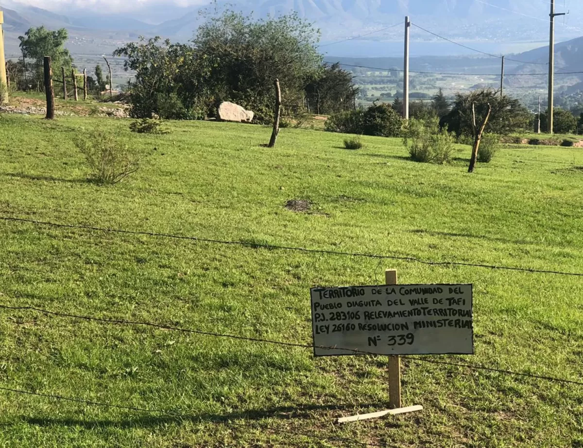 EN LA QUEBRADITA. Vecinos dicen que avanza una toma en este terreno.