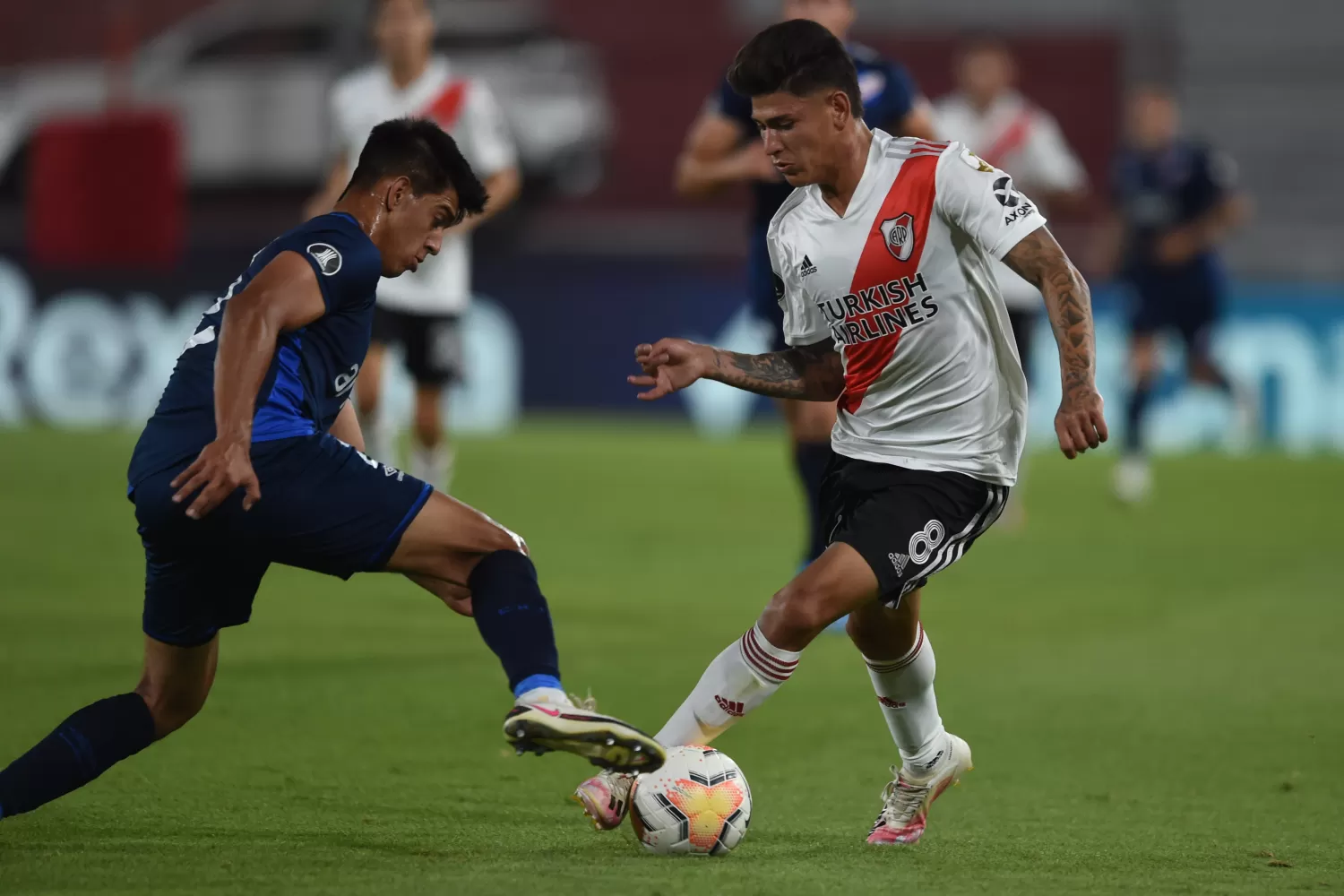 PURO TALENTO. Carrascal fue una de las figuras en River. FOTO TOMADA DE TWITTER.COM/RIVERPLATE