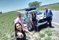 El equipo de Ampimpa espera el eclipse en Río Negro