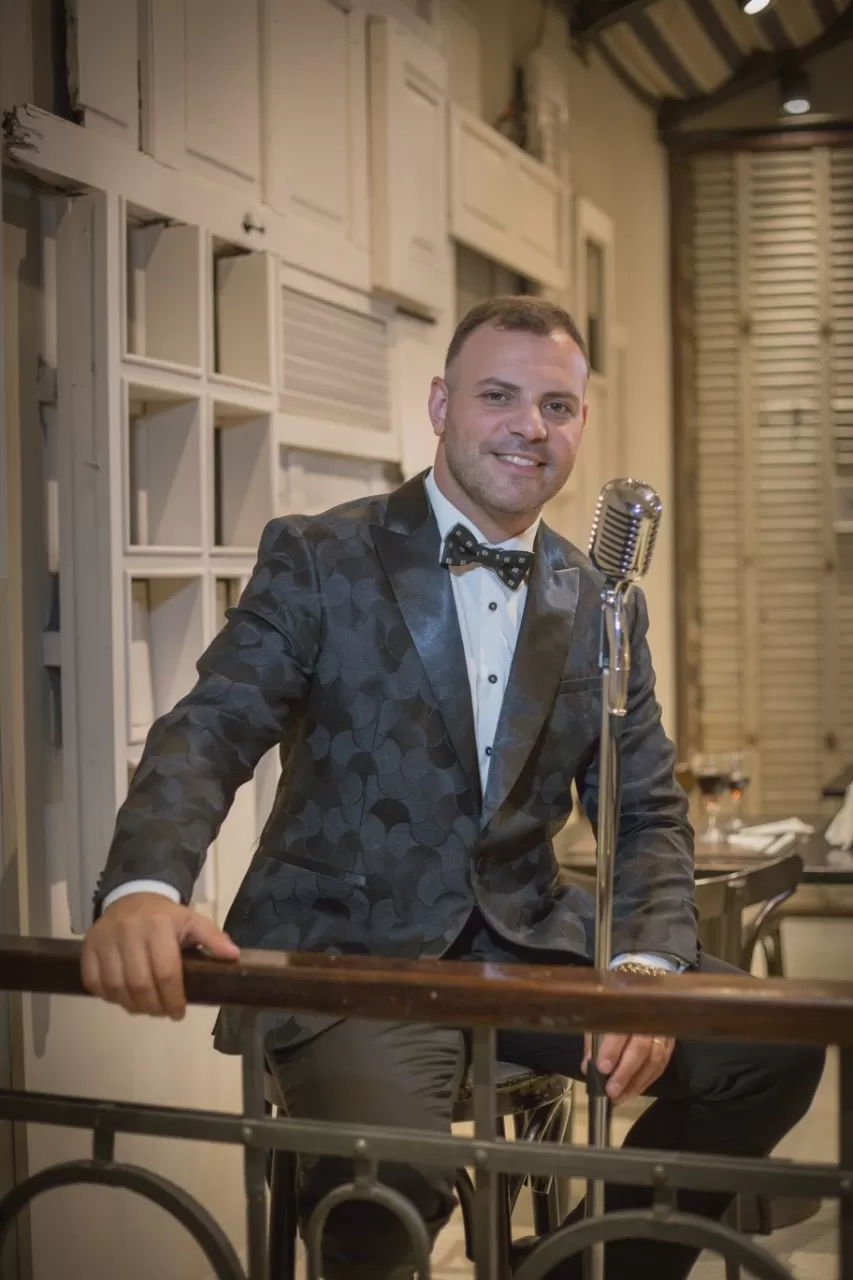 ORGANIZADOR Y ANFITRIÓN. Nelson Díaz Filipi está al frente de la XI edición del Festival de Tango de Concepción, que se celebrará en dos jornadas. 