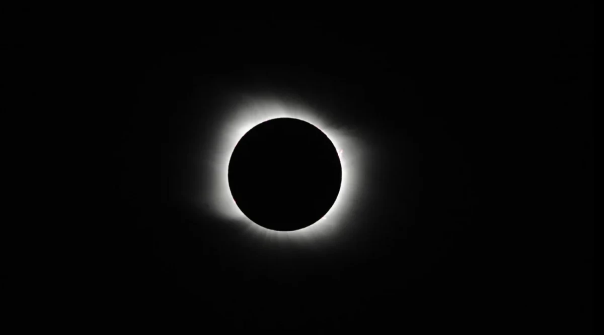 EN NEUQUÉN. Eclipse total de sol en Piedra del Águila.