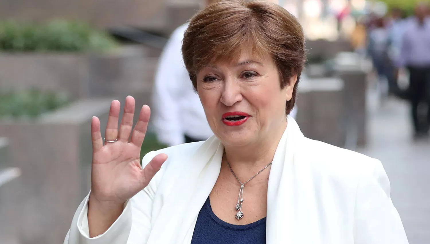 APOYO. Kristalina Georgieva considera fundamental ayudar a los países más vulnerables.