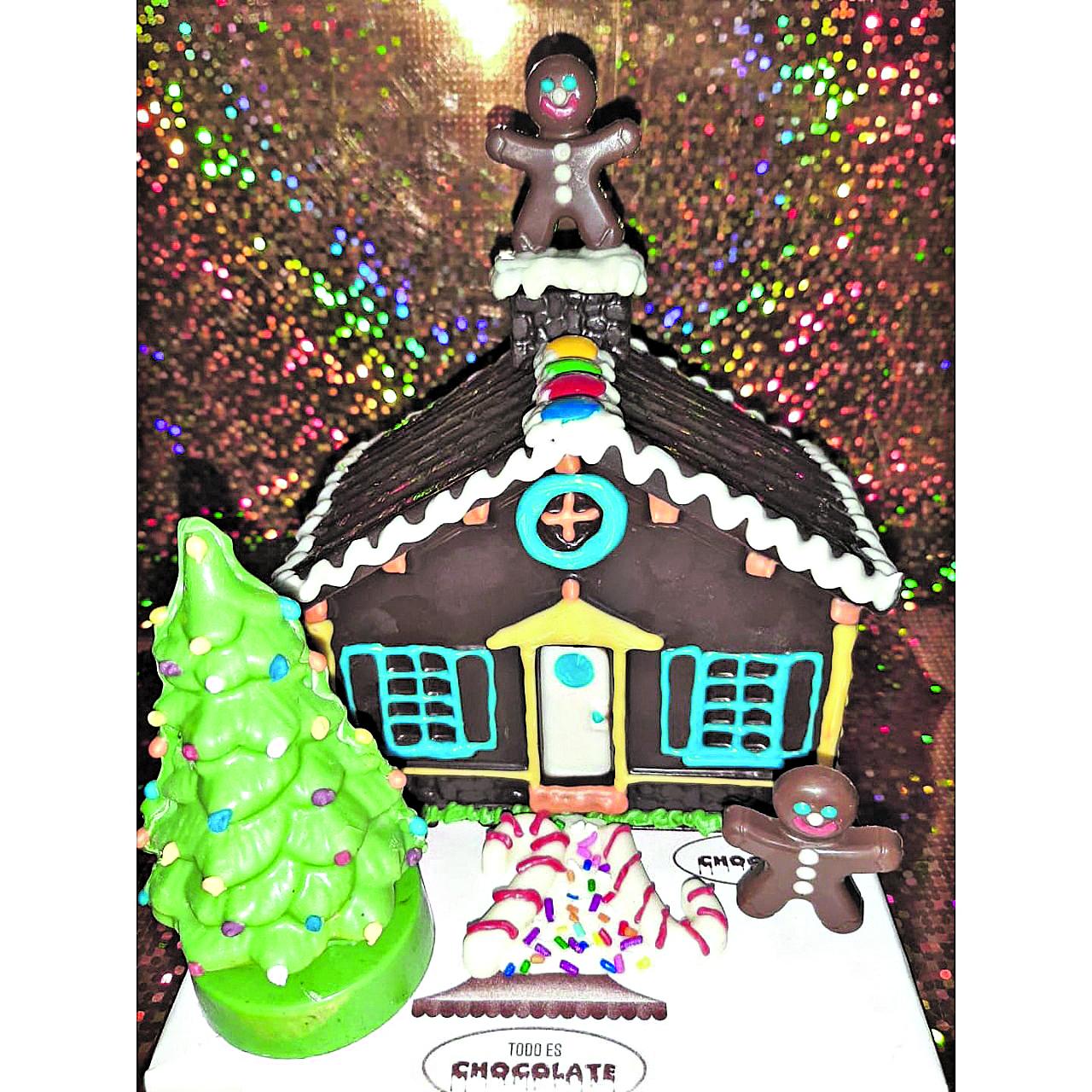 PARA CHUPARSE LOS DEDOS. La casita de “Todo en chocolate”.