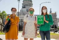 Amnistía Internacional entregó al Senado 250.000 firmas para pedir por el aborto legal