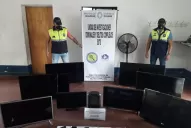 Escruche en Alderetes: secuestran televisores, dispositivos electrónicos y cocaína en allanamientos 