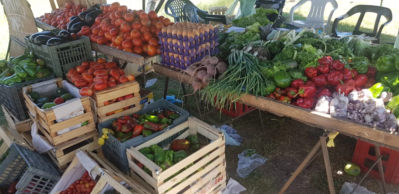 Puesto de frutas y verduras. ARCHIVO