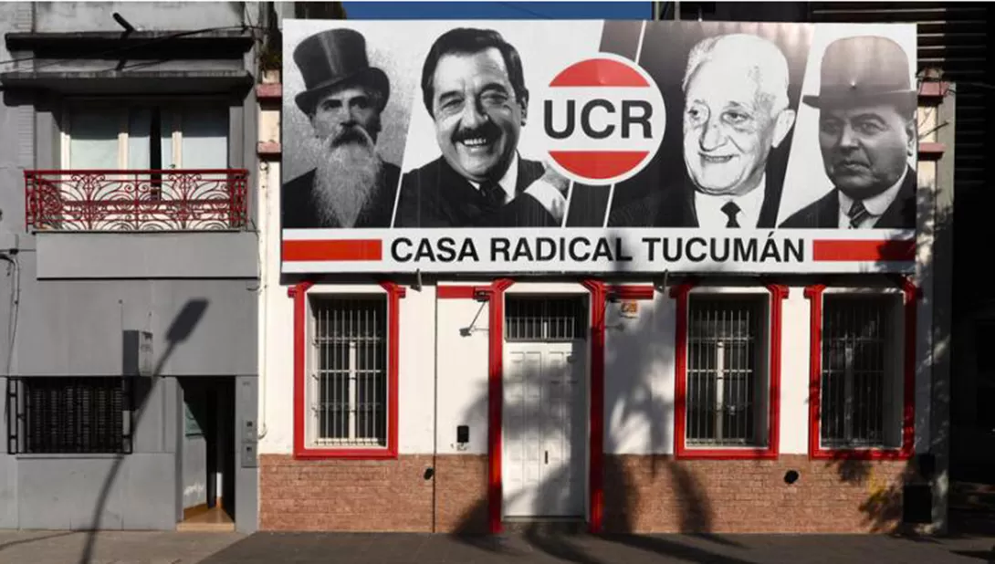 SEDE DE LA UCR EN TUCUMÁN. LA GACETA / ARCHIVO.