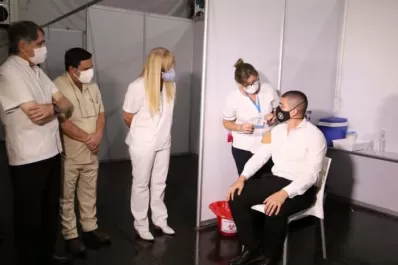 Cuál fue el resultado del simulacro de vacunación contra covid-19 en el hospital Eva Perón