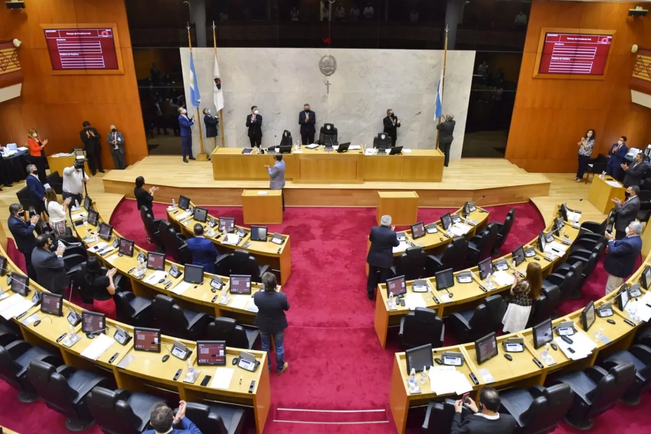 EN SESIÓN. Se inicia el debate de hoy en el cuerpo legislativo. Foto de Prensa HLT