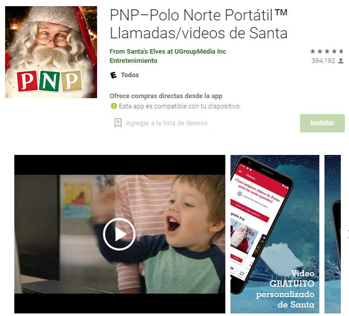 Cinco apps para hacer una videollamada con Papá Noel