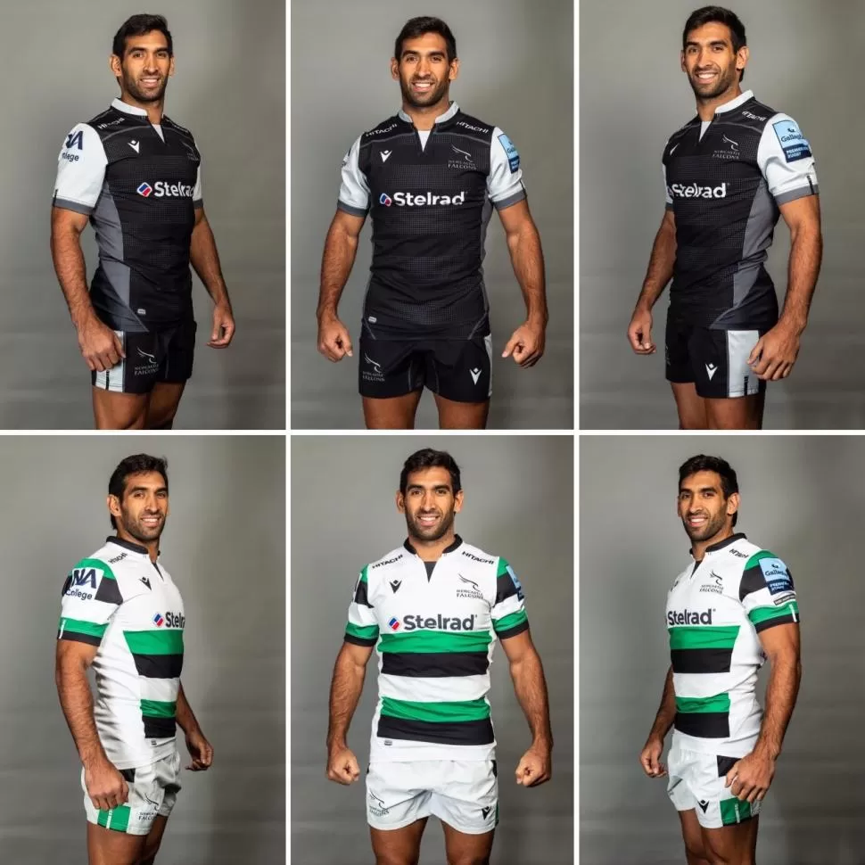 NUEVOS COLORES. “Tostao” ya forma parte de Newcastle Falcons. 
