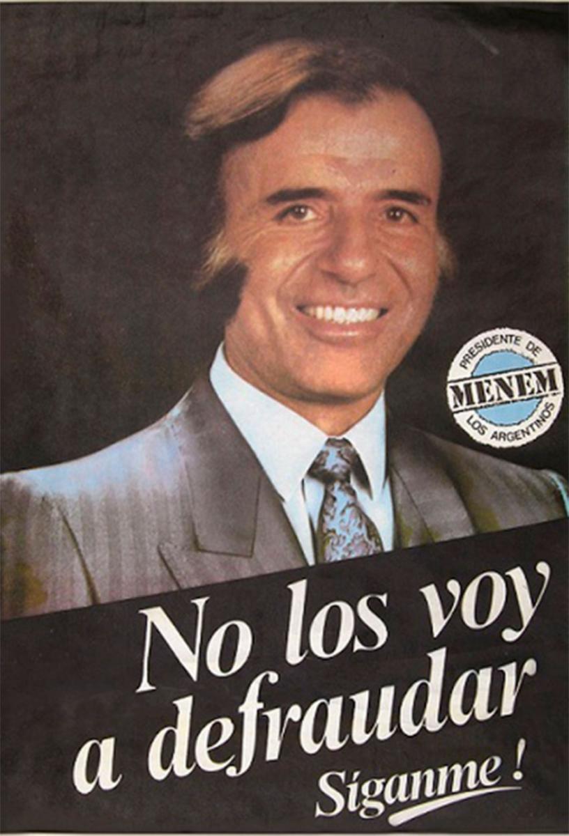 La vida de Menem, en imágenes