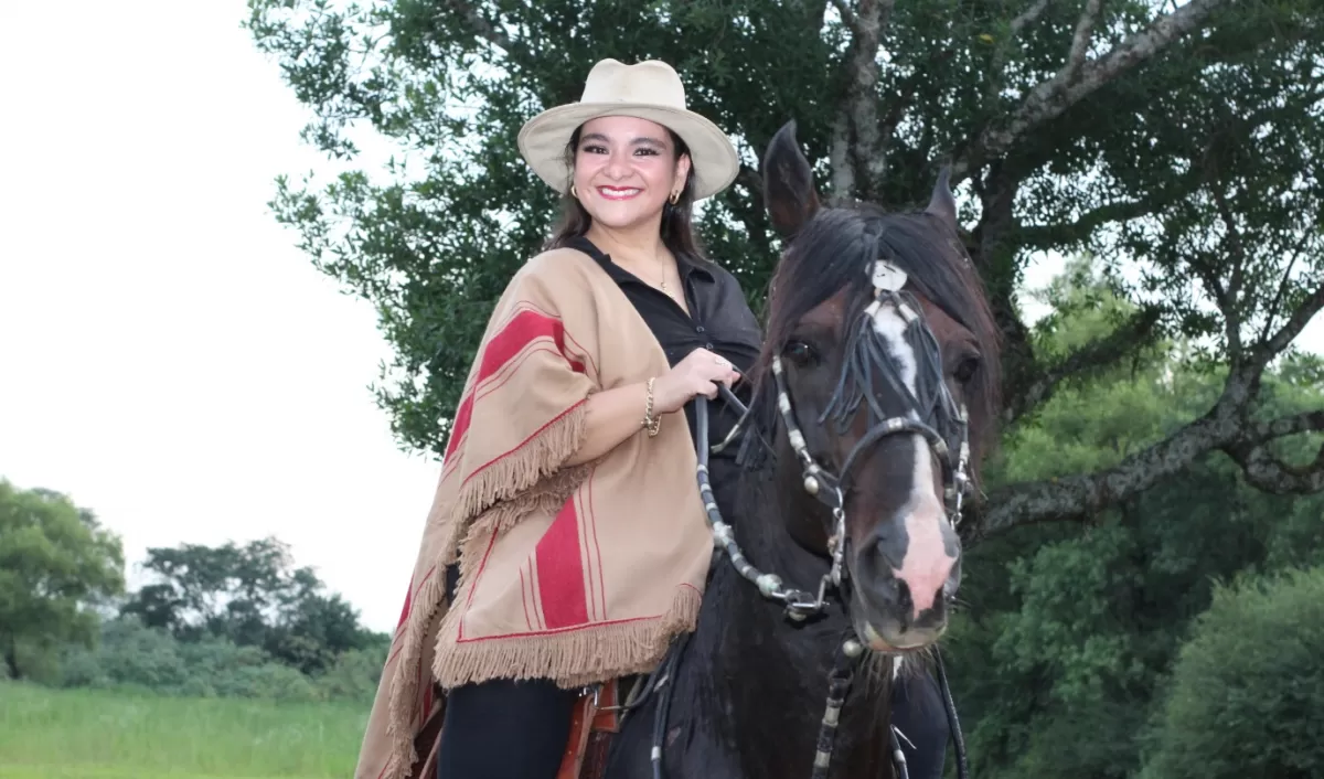 EN EL CAMPO. Ale nació en Tucumán y se crió en Chaco.
