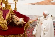 En su mensaje navideño, el papa Francisco pidió vacunas para todos contra el coronavirus