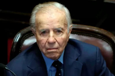 Menem tuvo una leve mejoría en su estado de salud