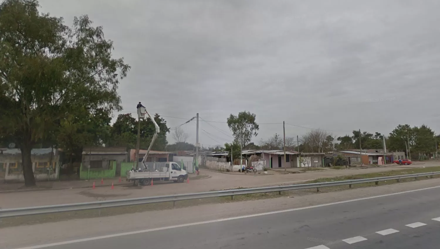 Barrio Las Piedritas, al este de la capital, a metros de la avenica de Circunvalación y de San Cayetano.