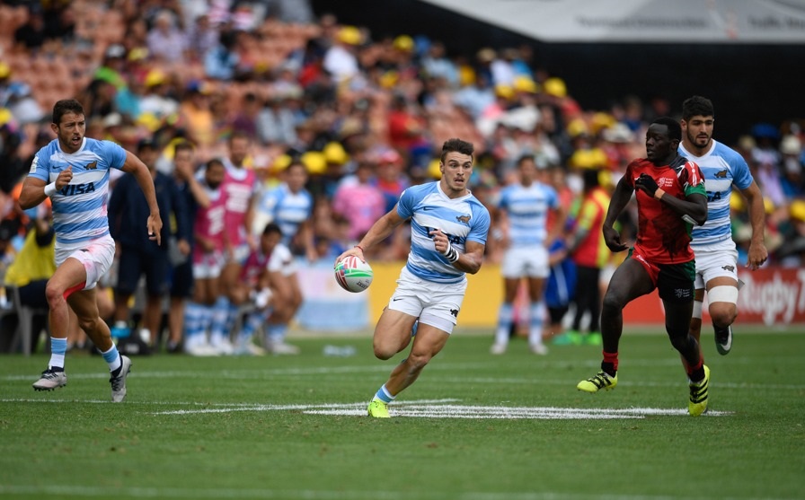 EN ASCENSO. Mateo Carreras tuvo presencia en Jaguares, Ceibos, Argentina XV y en los Pumas 7’s. El wing surgido en Los Tarcos seguirá su carrera en el rugby de Inglaterra.  