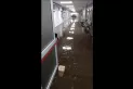 La tormenta inundó el Hospital Centro de Salud