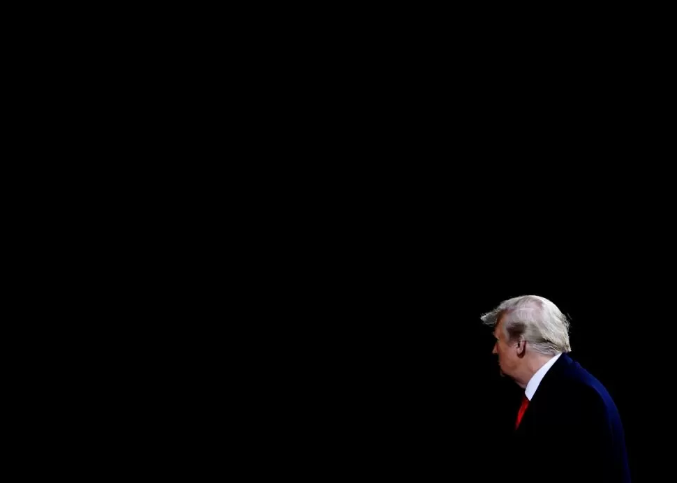 SIN SUBSIDIOS. Trump se negó a aprobar una cifra millonaria destinada a la ayuda de miles de desempleados. 