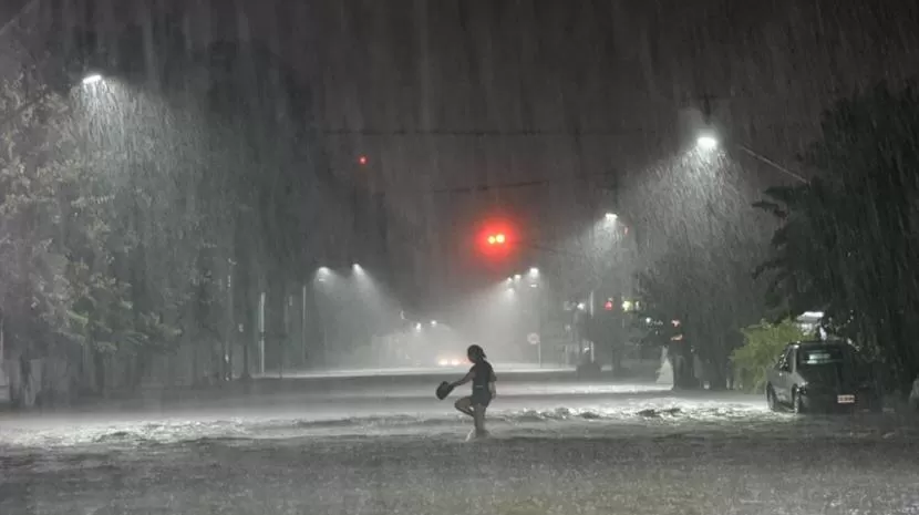 DAÑOS. Tormenta en Tucumán. FOTO COMUNICACIÓN PÚBLICA (ARCHIVO)