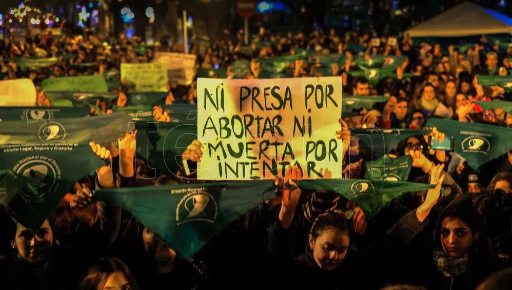 VERDE. El salteño Sergio Leavy finalmente se decidió, y el aborto se acerca a la legalización.