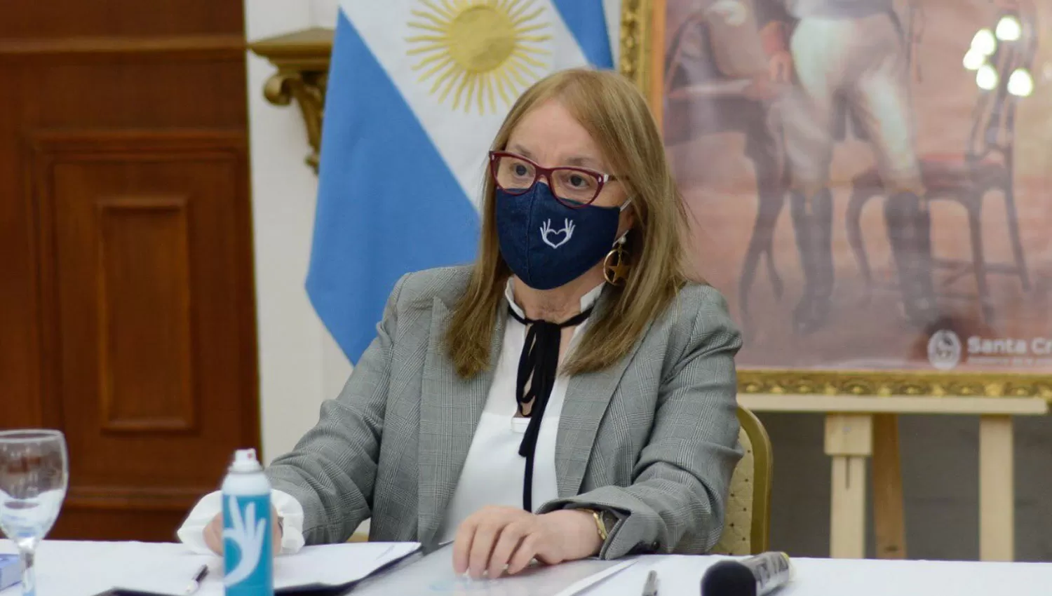 Alicia Kirchner tiene covid-19: está aislada y en buen estado de salud