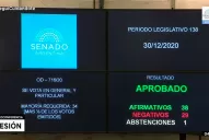 De votación ajustada a triunfo cómodo, ¿qué senadores perdieron los celestes?